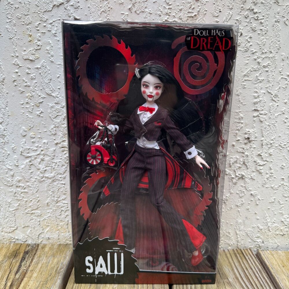 Jakks Pacific Doll Haus of Dread Saw Pinhead Fashion Doll NEW IN THE BOX
